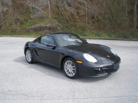 Black 2008 Porsche Cayman 