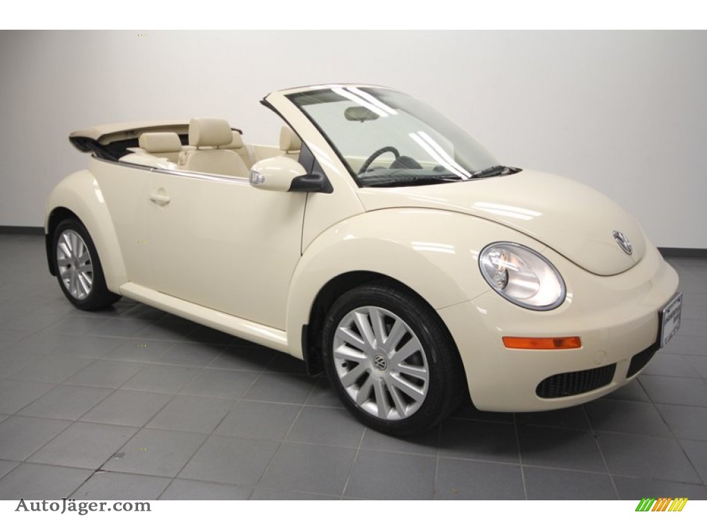 2008 Volkswagen New Beetle Se Convertible In Harvest Moon Beige Harvest Moon Beige Cream Volkswagen New Beetle Se Convertible