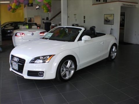 Ibis White 2012 Audi TT 2.0T quattro Roadster