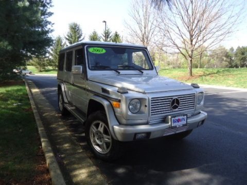 Brilliant Silver Metallic 2003 Mercedes-Benz G 500