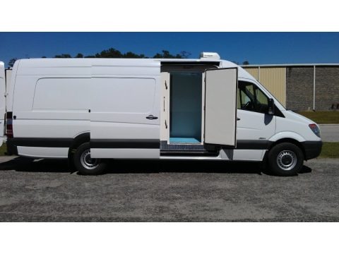 Arctic White 2012 Mercedes-Benz Sprinter 3500 Refrigerated Cargo Van Arctic White 2012 Mercedes-Benz Sprinter 3500 Refrigerated Cargo Van
