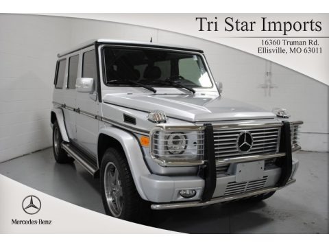 Iridium Silver Metallic 2007 Mercedes-Benz G 55 AMG