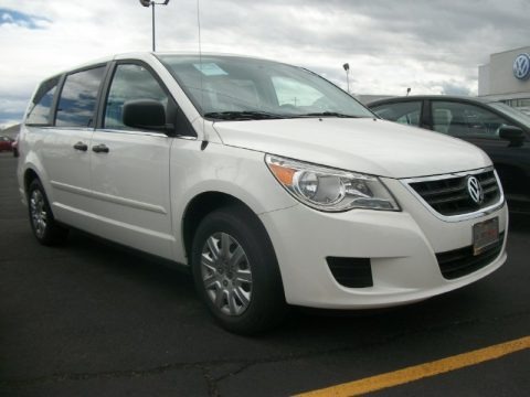 Calla Lily White 2012 Volkswagen Routan S