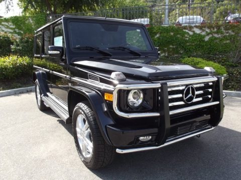 Black 2012 Mercedes-Benz G 550