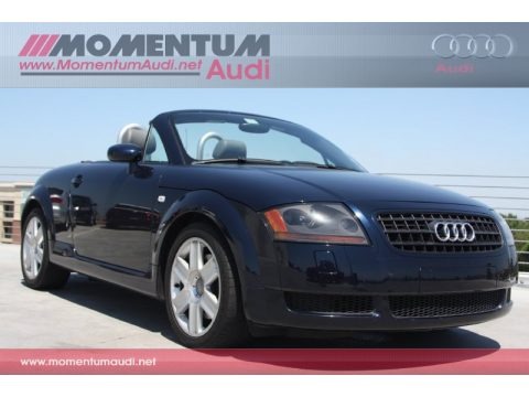 Ocean Blue Pearl Effect 2005 Audi TT 1.8T Roadster