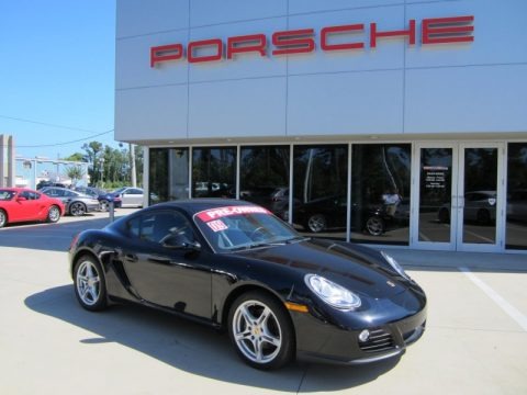 Black 2009 Porsche Cayman 