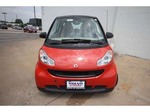Rally Red 2008 Smart fortwo passion coupe Rally Red 2008 Smart fortwo passion coupe