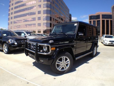Black 2012 Mercedes-Benz G 550
