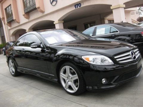 Black 2008 Mercedes-Benz CL 550 Black 2008 Mercedes-Benz CL 550