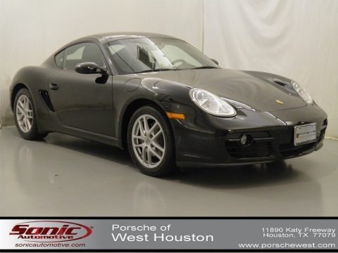 Black 2008 Porsche Cayman 