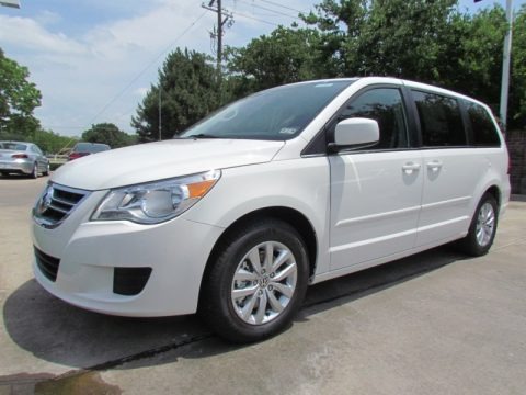 Calla Lily White 2012 Volkswagen Routan SE