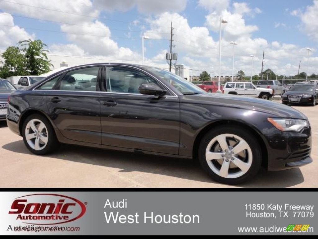 2012 Audi A6 2 0t Sedan In Oolong Gray Metallic Photo 2