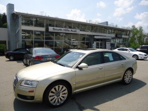 Platinum Beige Pearl Effect 2006 Audi A8 L 4.2 quattro