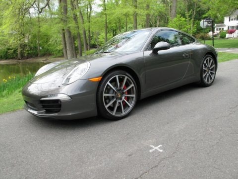 Agate Grey Metallic 2012 Porsche New 911 Carrera S Coupe Agate Grey Metallic 2012 Porsche New 911 Carrera S Coupe