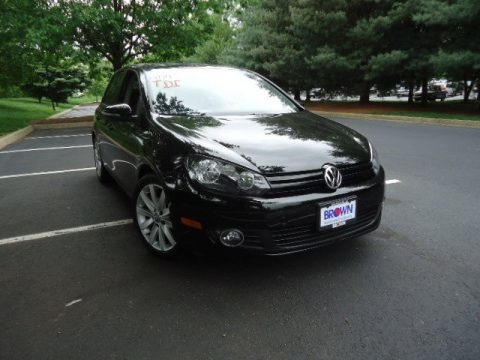 Black 2011 Volkswagen Golf 2 Door TDI Black 2011 Volkswagen Golf 2 Door TDI