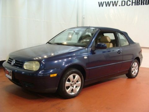 Marlin Blue Pearl 2002 Volkswagen Cabrio GLX Marlin Blue Pearl 2002 Volkswagen Cabrio GLX