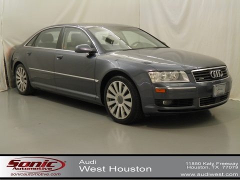 Oyster Grey Metallic 2004 Audi A8 L 4.2 quattro
