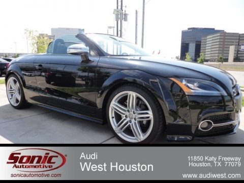 Phantom Black Pearl Effect 2012 Audi TT S 2.0T quattro Roadster