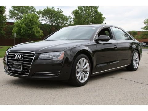 Havanna Black Metallic 2011 Audi A8 L 4.2 FSI quattro