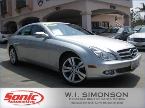 Iridium Silver Metallic 2009 Mercedes-Benz CLS 550