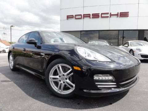 Black 2012 Porsche Panamera 4