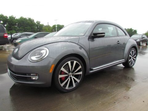 Platinum Gray Metallic 2012 Volkswagen Beetle Turbo