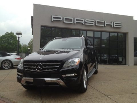 Black 2012 Mercedes-Benz ML 350 BlueTEC 4Matic Black 2012 Mercedes-Benz ML 350 BlueTEC 4Matic