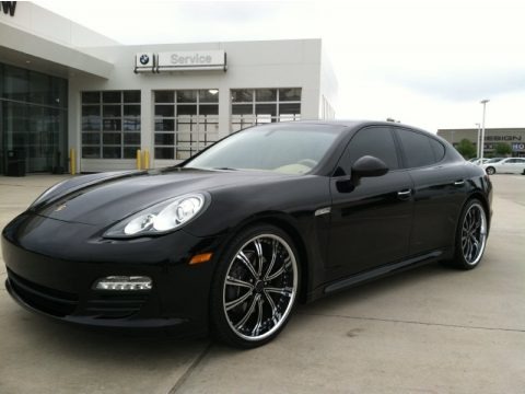 Black 2011 Porsche Panamera 4