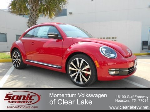 Tornado Red 2012 Volkswagen Beetle Turbo