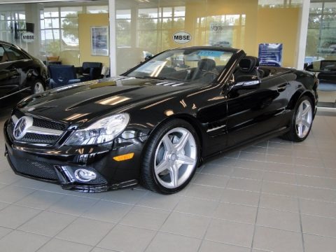 Black 2011 Mercedes-Benz SL 550 Roadster Black 2011 Mercedes-Benz SL 550 Roadster