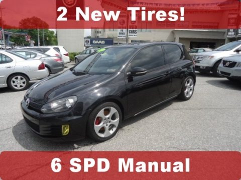 Deep Black Metallic 2010 Volkswagen GTI 2 Door Deep Black Metallic 2010 Volkswagen GTI 2 Door