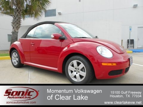 Salsa Red 2007 Volkswagen New Beetle 2.5 Convertible Salsa Red 2007 Volkswagen New Beetle 2.5 Convertible