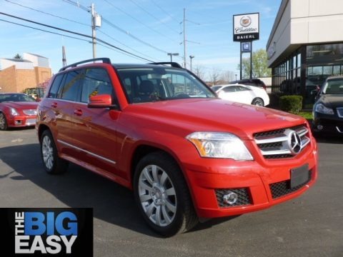Mars Red 2011 Mercedes-Benz GLK 350 4Matic