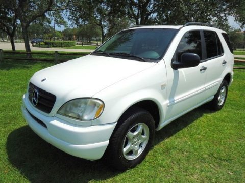 Polar White 1999 Mercedes-Benz ML 320 4Matic Polar White 1999 Mercedes-Benz ML 320 4Matic