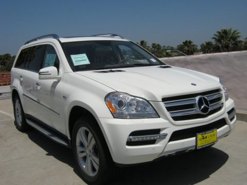 Arctic White 2012 Mercedes-Benz GL 350 BlueTEC 4Matic