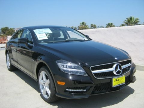 Black 2012 Mercedes-Benz CLS 550 4Matic Coupe