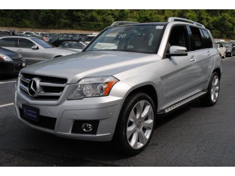 Iridium Silver Metallic 2010 Mercedes-Benz GLK 350 4Matic