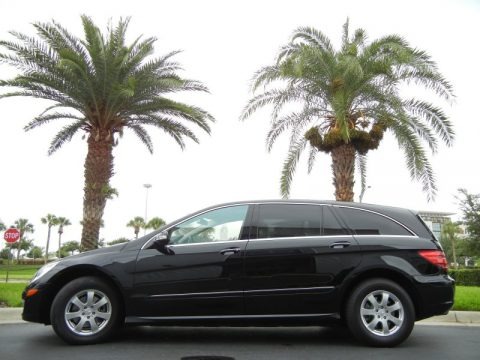 Black 2007 Mercedes-Benz R 320 CDI 4Matic Black 2007 Mercedes-Benz R 320 CDI 4Matic