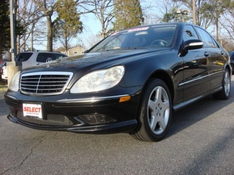 Black 2005 Mercedes-Benz S 500 Sedan Black 2005 Mercedes-Benz S 500 Sedan