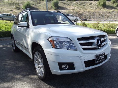 Arctic White 2012 Mercedes-Benz GLK 350