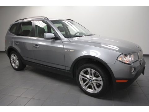 Silver Grey Metallic 2008 BMW X3 3.0si Silver Grey Metallic 2008 BMW X3 3.0si