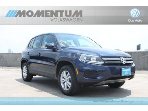 Night Blue Metallic 2012 Volkswagen Tiguan LE Night Blue Metallic 2012 Volkswagen Tiguan LE