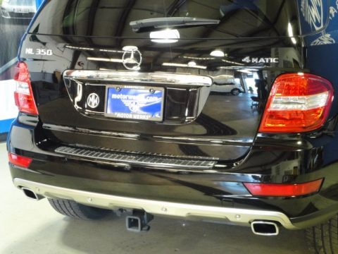 Black 2009 Mercedes-Benz ML 350 4Matic Black 2009 Mercedes-Benz ML 350 4Matic