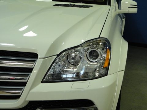Arctic White 2012 Mercedes-Benz GL 550 4Matic