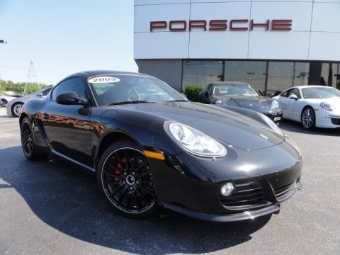 Black 2009 Porsche Cayman S