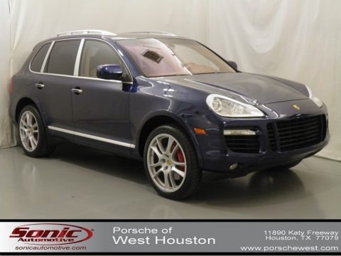 Marine Blue Metallic 2008 Porsche Cayenne Turbo