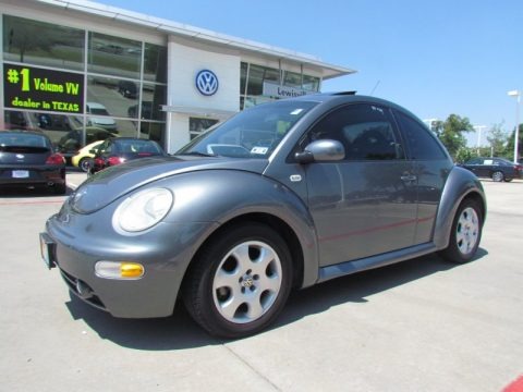 Platinum Grey Metallic 2002 Volkswagen New Beetle GLS TDI Coupe Platinum Grey Metallic 2002 Volkswagen New Beetle GLS TDI Coupe