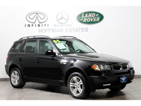 Jet Black 2005 BMW X3 3.0i Jet Black 2005 BMW X3 3.0i