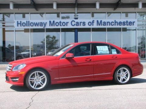 Mars Red 2012 Mercedes-Benz C 300 Sport 4Matic