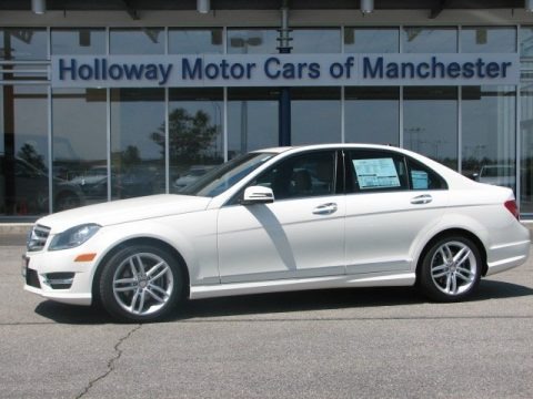 Arctic White 2012 Mercedes-Benz C 300 Sport 4Matic